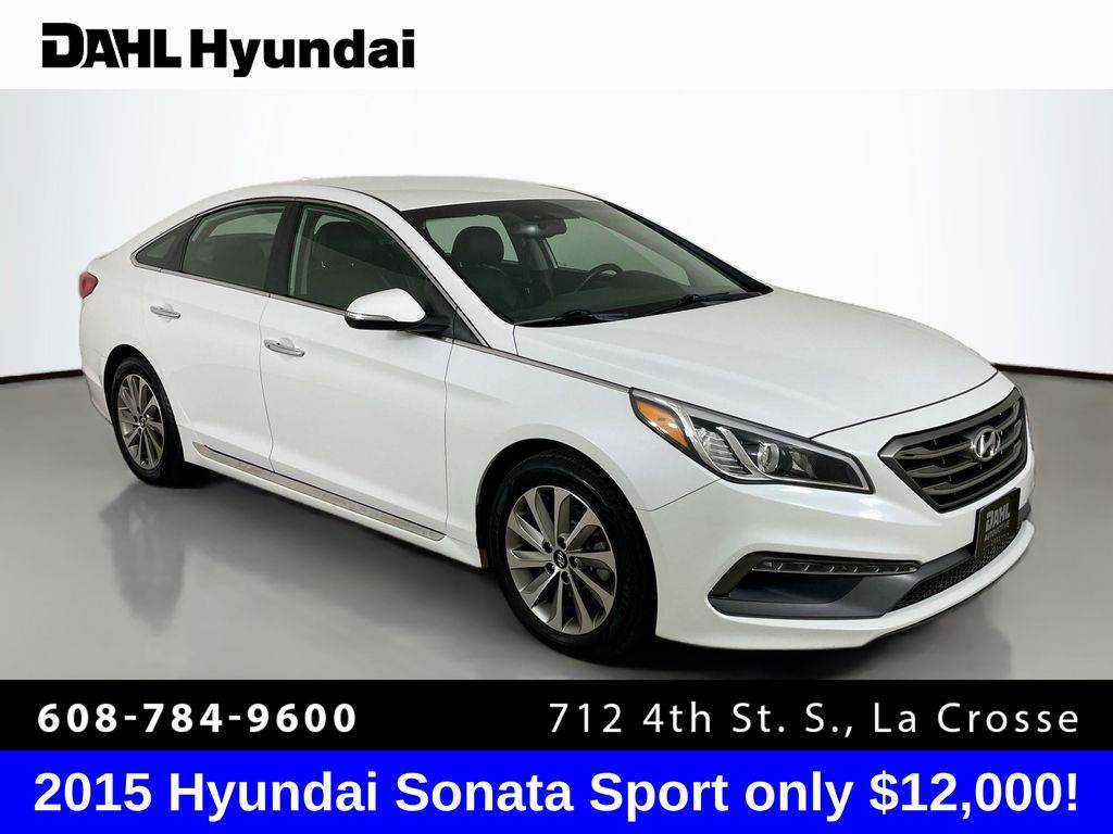 2015 Hyundai Sonata Sport — Sedan — 76,890 mi — La Crosse, WI