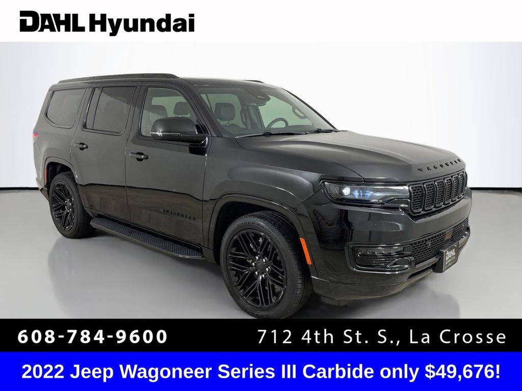 2022 Jeep Wagoneer Series III Carbide — SUV — 30,201 mi — La Crosse, WI