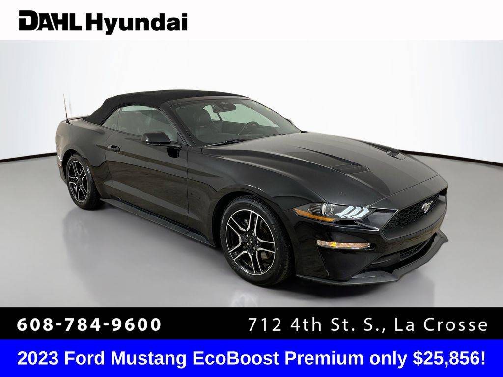 2023 Ford Mustang EcoBoost Premium — Convertible — 51,706 mi — La Crosse, WI