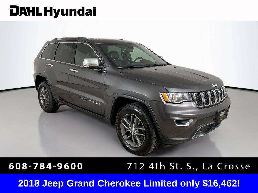 2018 Jeep Grand Cherokee Limited — SUV — 110,380 mi — La Crosse, WI