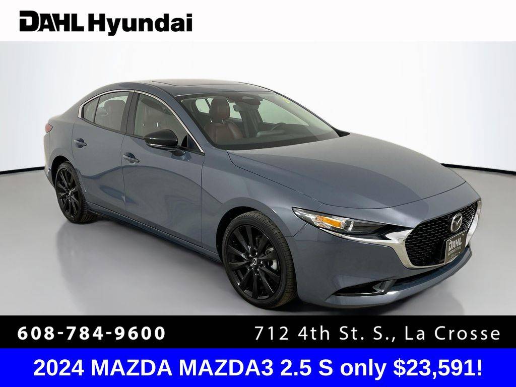 2024 Mazda Mazda3 Carbon Edition — Sedan — 30,560 mi — La Crosse, WI