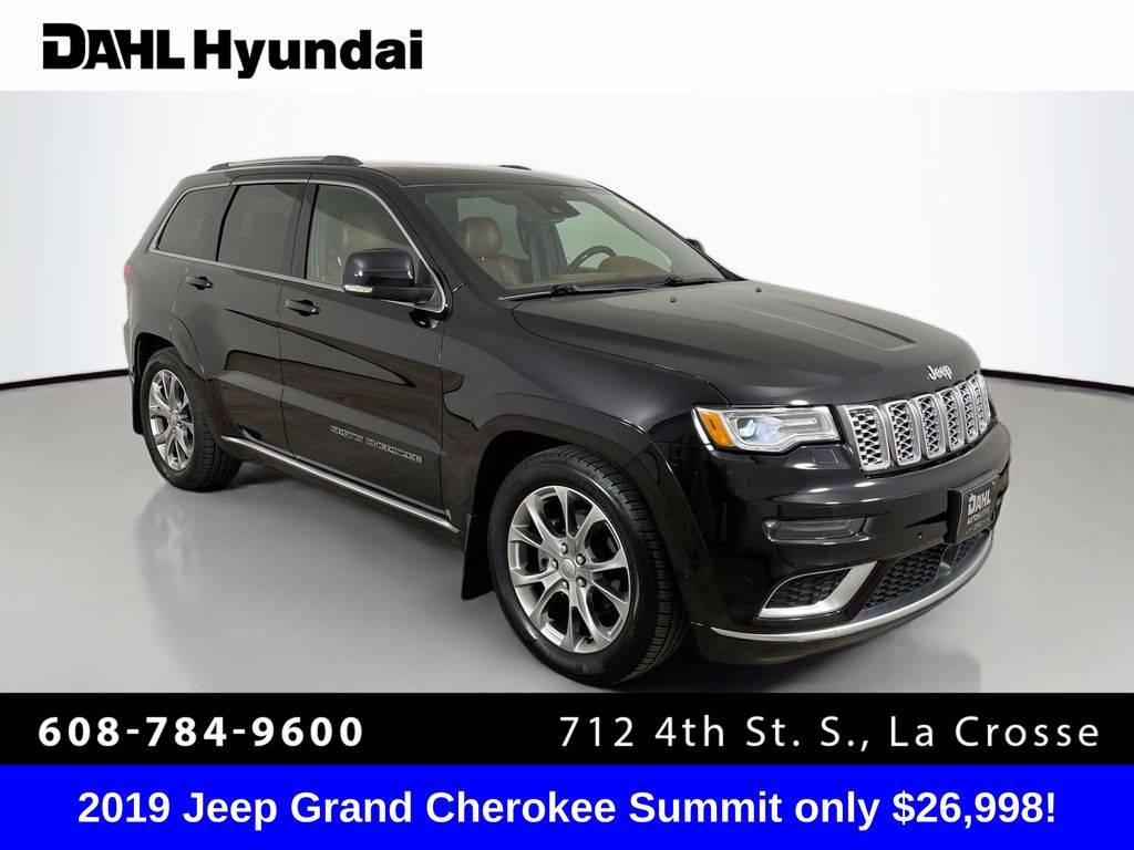 2019 Jeep Grand Cherokee Summit — SUV — 58,128 mi — La Crosse, WI