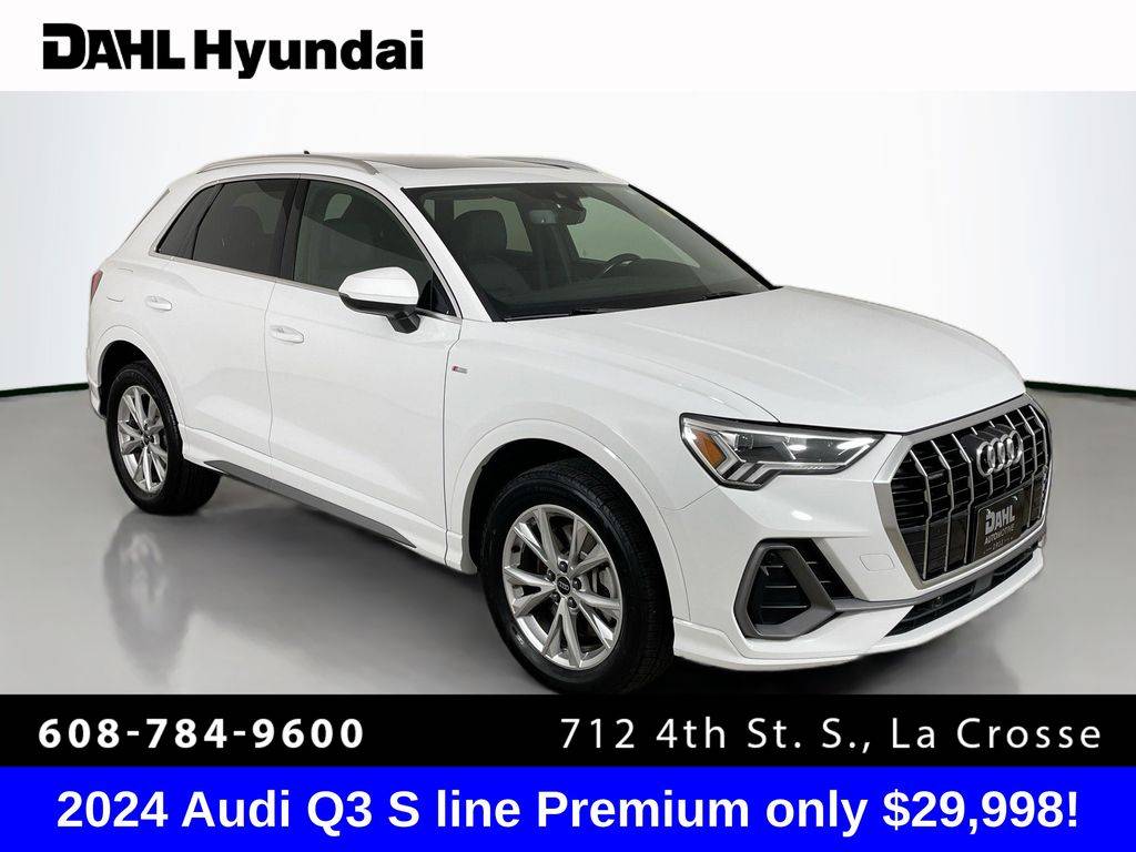 2024 Audi Q3 S line Premium — SUV — 33,664 mi — La Crosse, WI