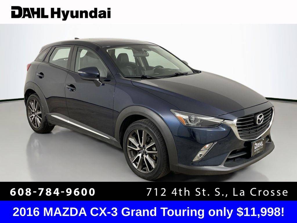 2016 Mazda CX-3 Grand Touring — SUV — 152,124 mi — La Crosse, WI