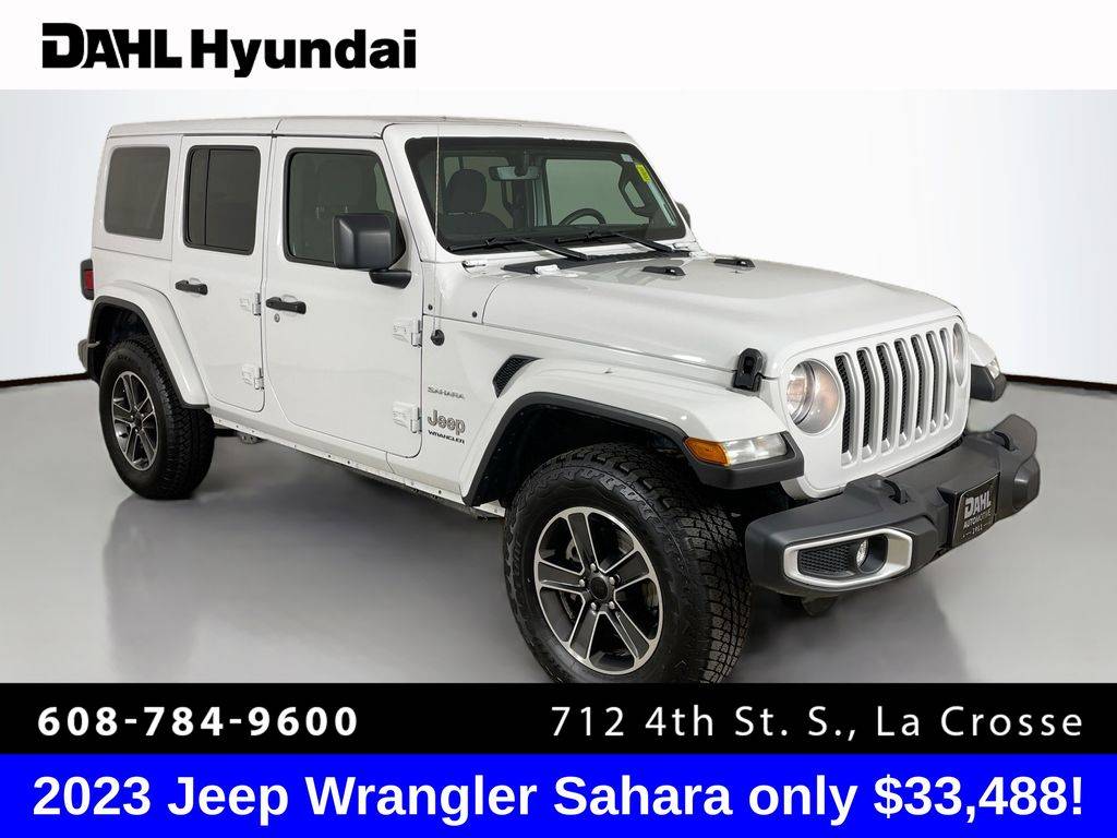 2023 Jeep Wrangler Sahara — SUV — 42,364 mi — La Crosse, WI