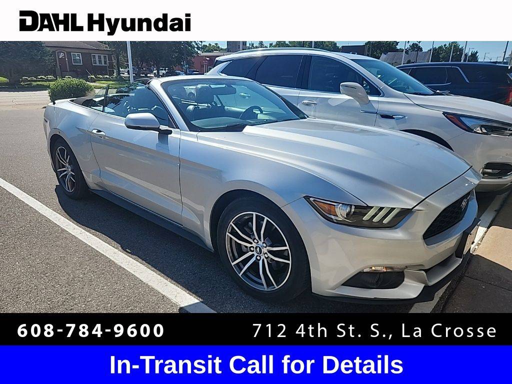 2017 Ford Mustang EcoBoost Premium — Convertible — 44,131 mi — La Crosse, WI