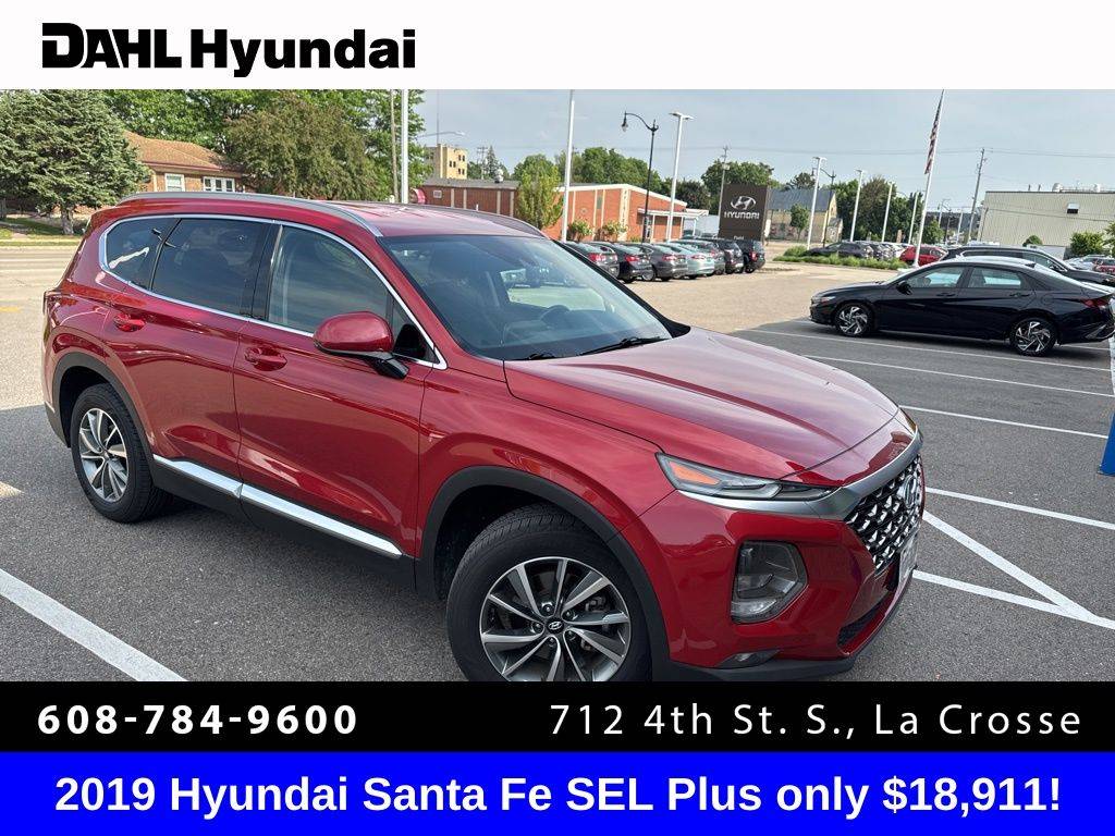 2019 Hyundai Santa Fe SEL Plus — SUV — 72,194 mi — La Crosse, WI