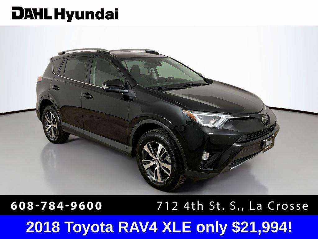 2018 Toyota RAV4 XLE — SUV — 66,221 mi — La Crosse, WI