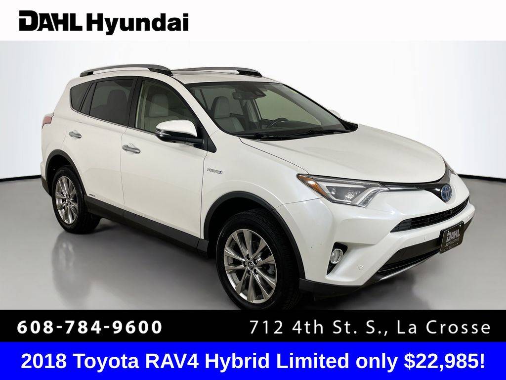 2018 Toyota RAV4 Hybrid Limited — SUV — 88,926 mi — La Crosse, WI