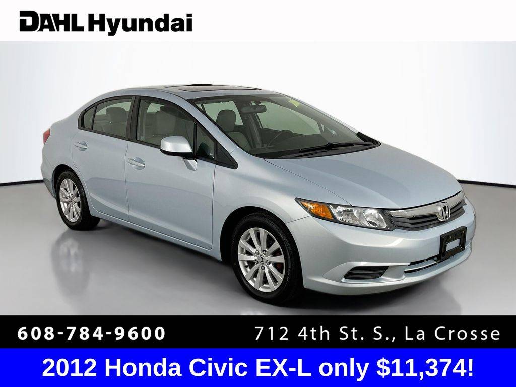 2012 Honda Civic EX-L — Sedan — 97,113 mi — La Crosse, WI