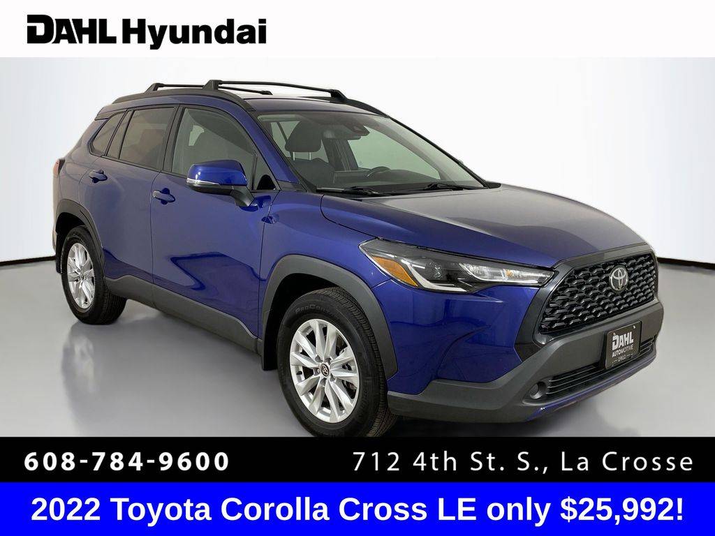 2022 Toyota Corolla Cross LE — SUV — 13,860 mi — La Crosse, WI