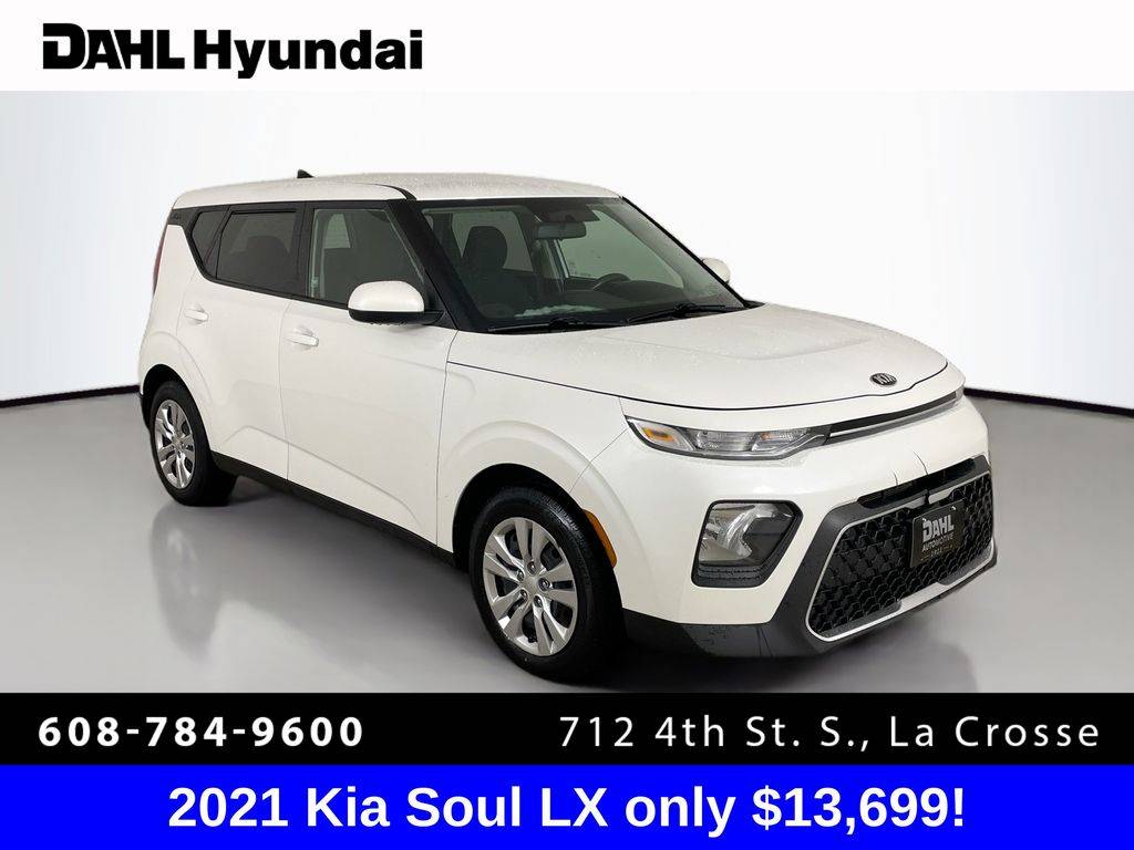 2021 Kia Soul LX — Hatchback — 80,146 mi — La Crosse, WI