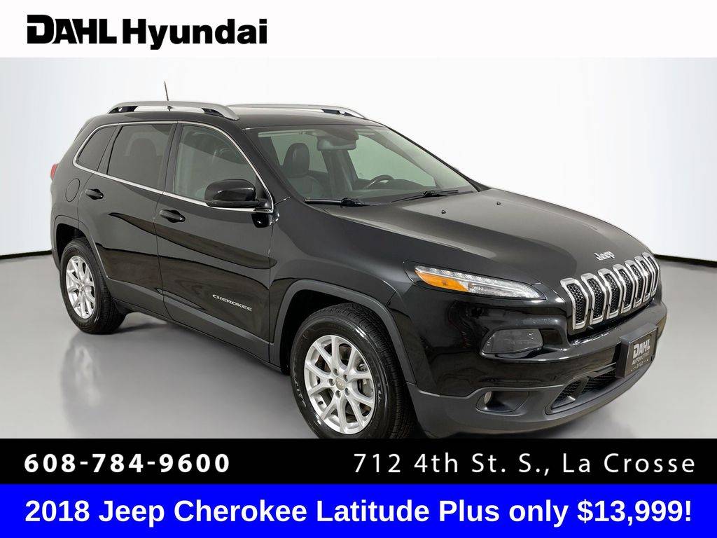 2018 Jeep Cherokee Latitude Plus — SUV — 99,806 mi — La Crosse, WI