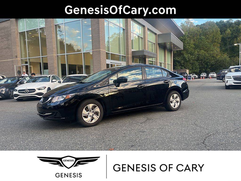 2015 Honda Civic LX — Sedan — 72,136 mi — Cary, NC