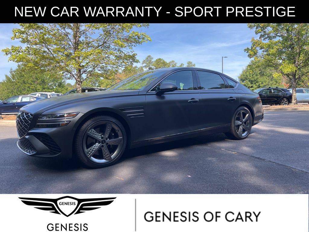 2025 Genesis G80 3.5T Sport Prestige — Sedan — 196 mi — Cary, NC