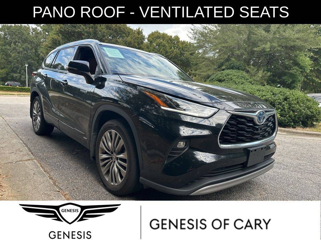 2021 Toyota Highlander Hybrid Platinum — SUV — 21,000 mi — Cary, NC