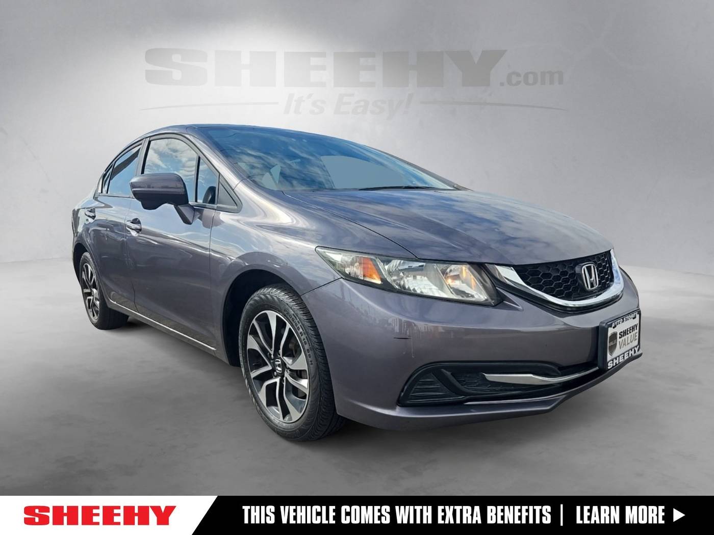 2015 Honda Civic EX — Sedan — 70,101 mi — Fredericksburg, VA
