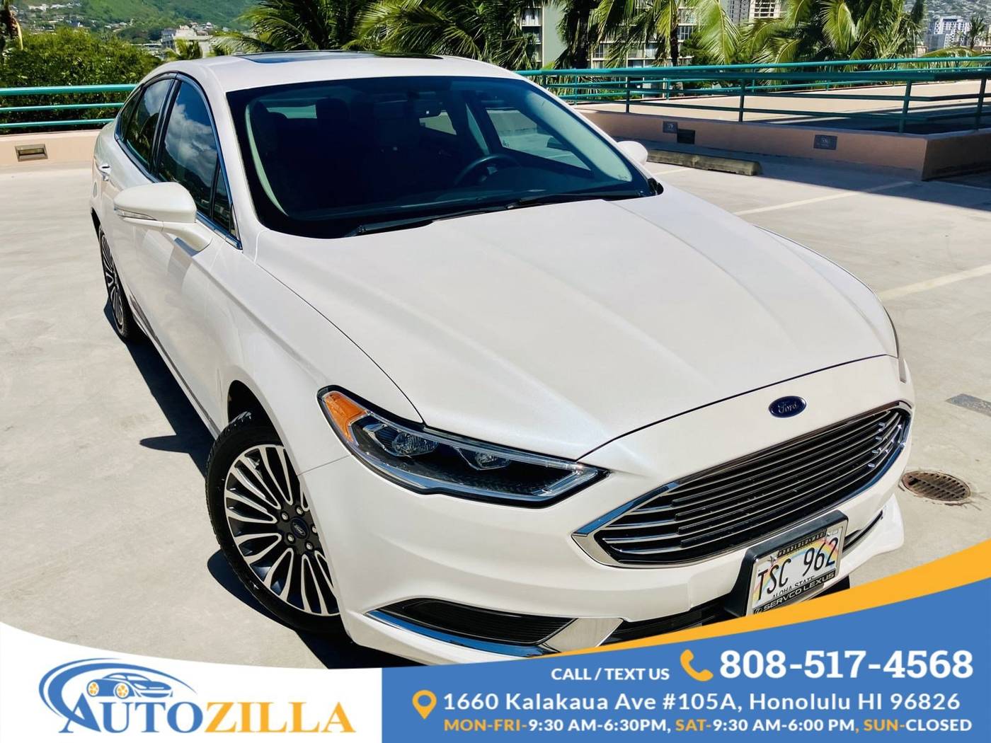 2018 Ford Fusion SE — Sedan — 16,518 mi — Honolulu, HI