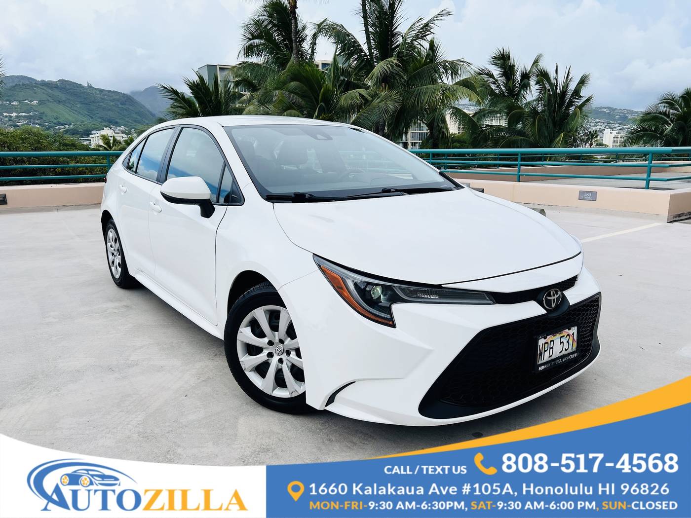 2022 Toyota Corolla LE — Sedan — 90,347 mi — Honolulu, HI