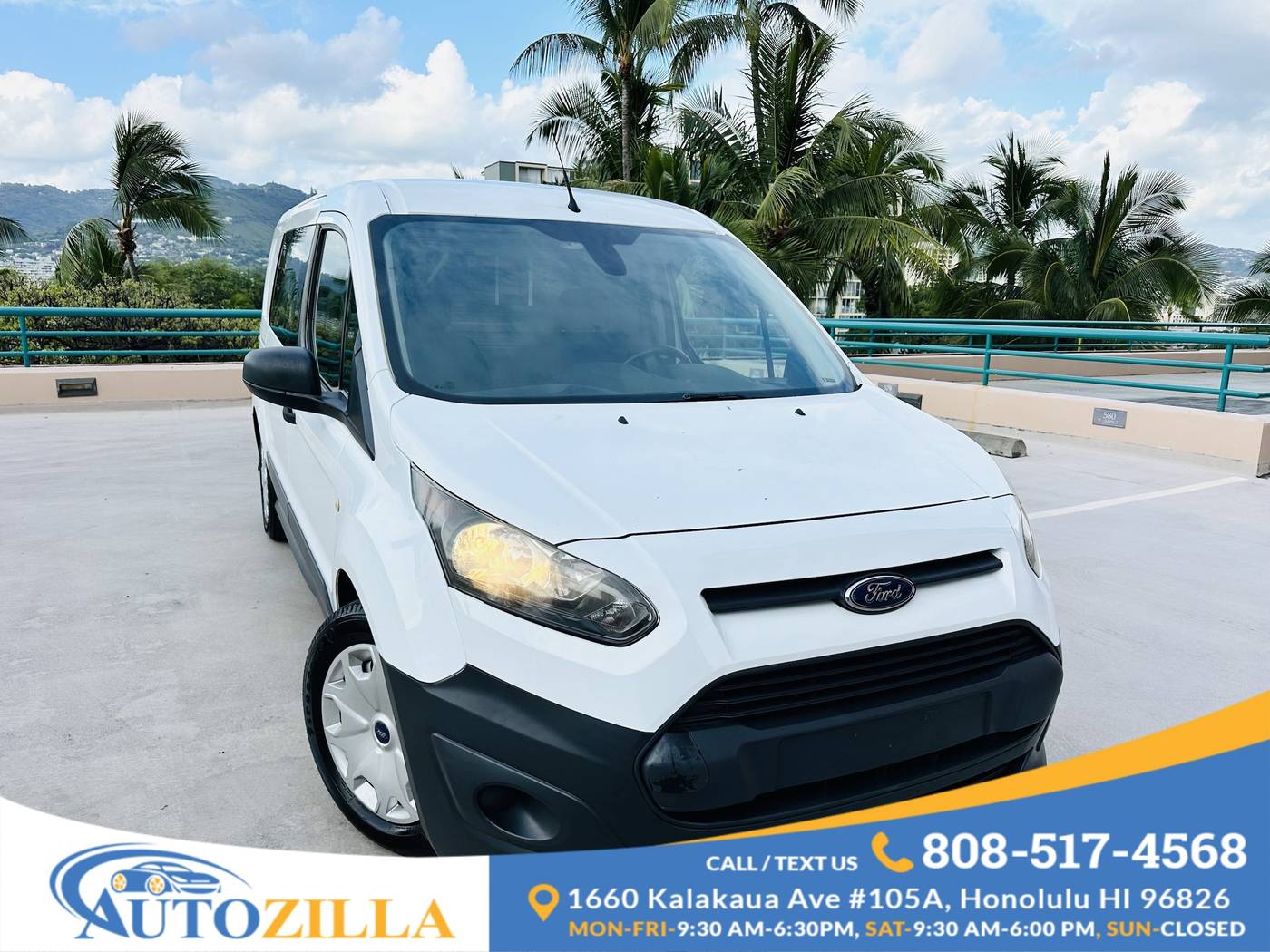 2016 Ford Transit Connect Van XL — Cargo Van — 98,110 mi — Honolulu, HI