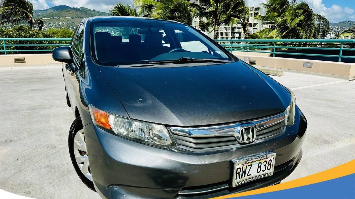 2012 Honda Civic LX — Sedan — 62,923 mi — Honolulu, HI