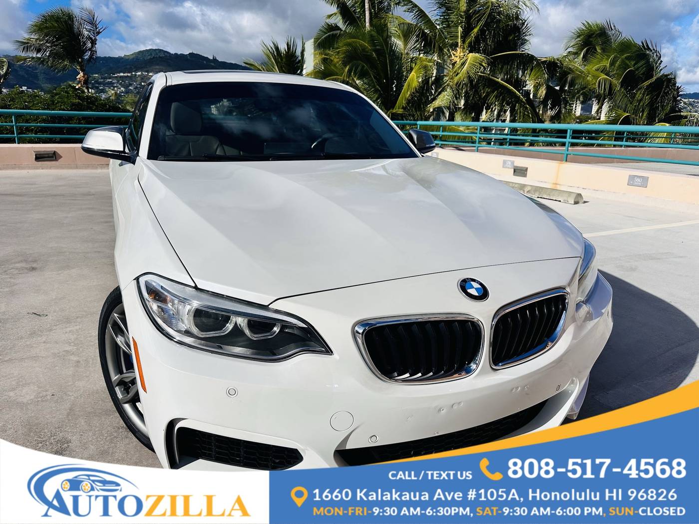 2017 BMW 2 Series M240i — Coupe — 57,155 mi — Honolulu, HI