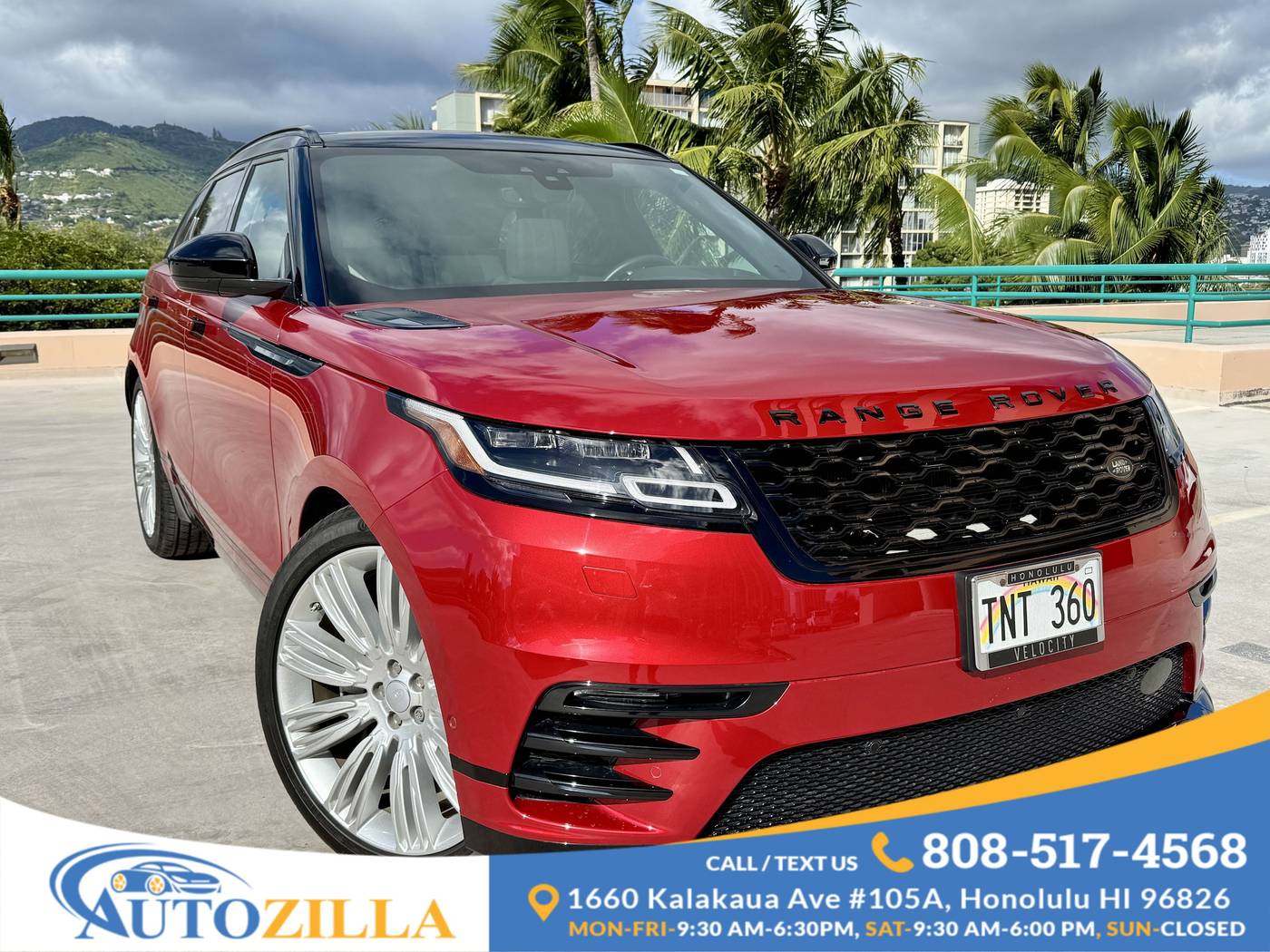 2018 Land Rover Range Rover Velar First Edition — SUV — 3,600 mi — Honolulu, HI