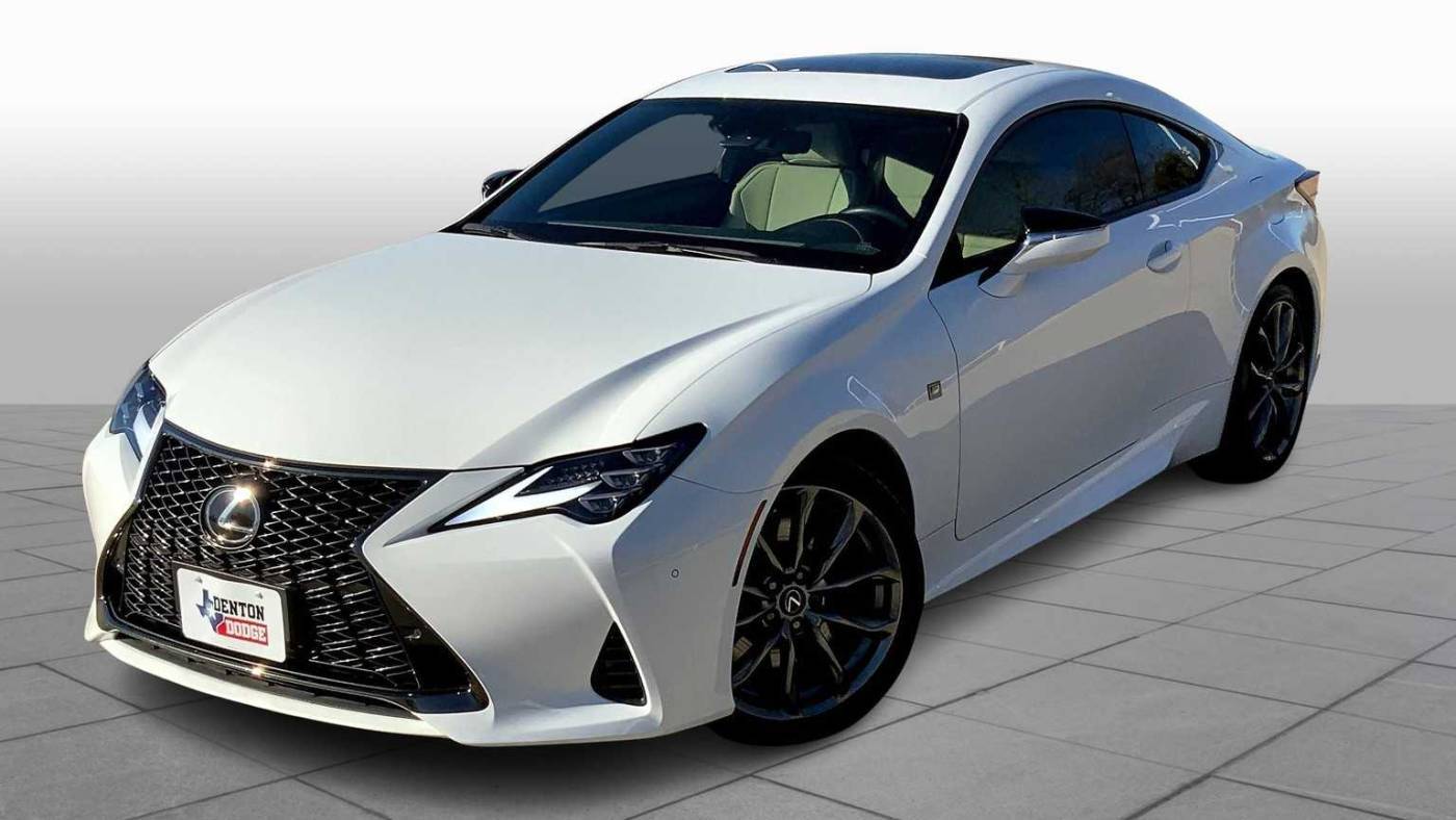 2022 Lexus RC RC 350 F SPORT — Coupe — 34,760 mi — Denton, TX