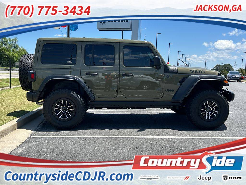 2025 Jeep Wrangler Willys — SUV — 1,855 mi — Jackson, GA