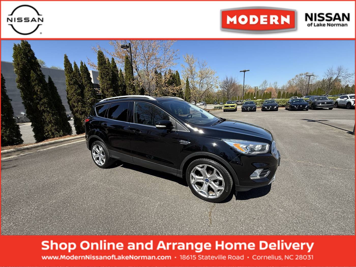 2017 Ford Escape Titanium — SUV — 136,202 mi — Cornelius, NC
