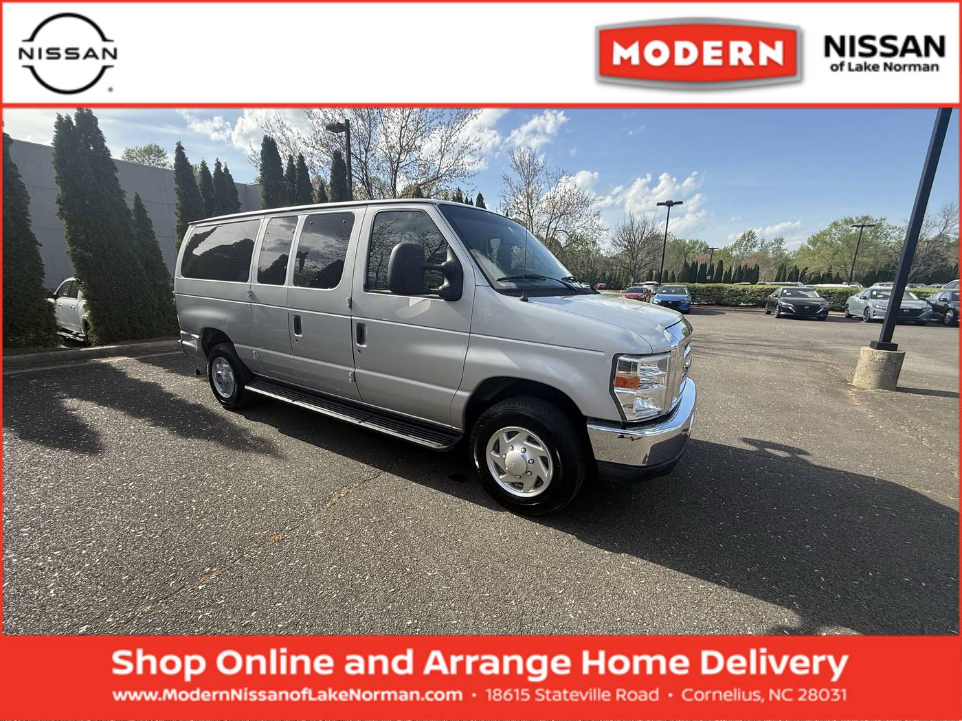 2012 Ford Econoline Wagon E-350 Super Duty XL — Passenger Van — 180,730 mi — Cornelius, NC