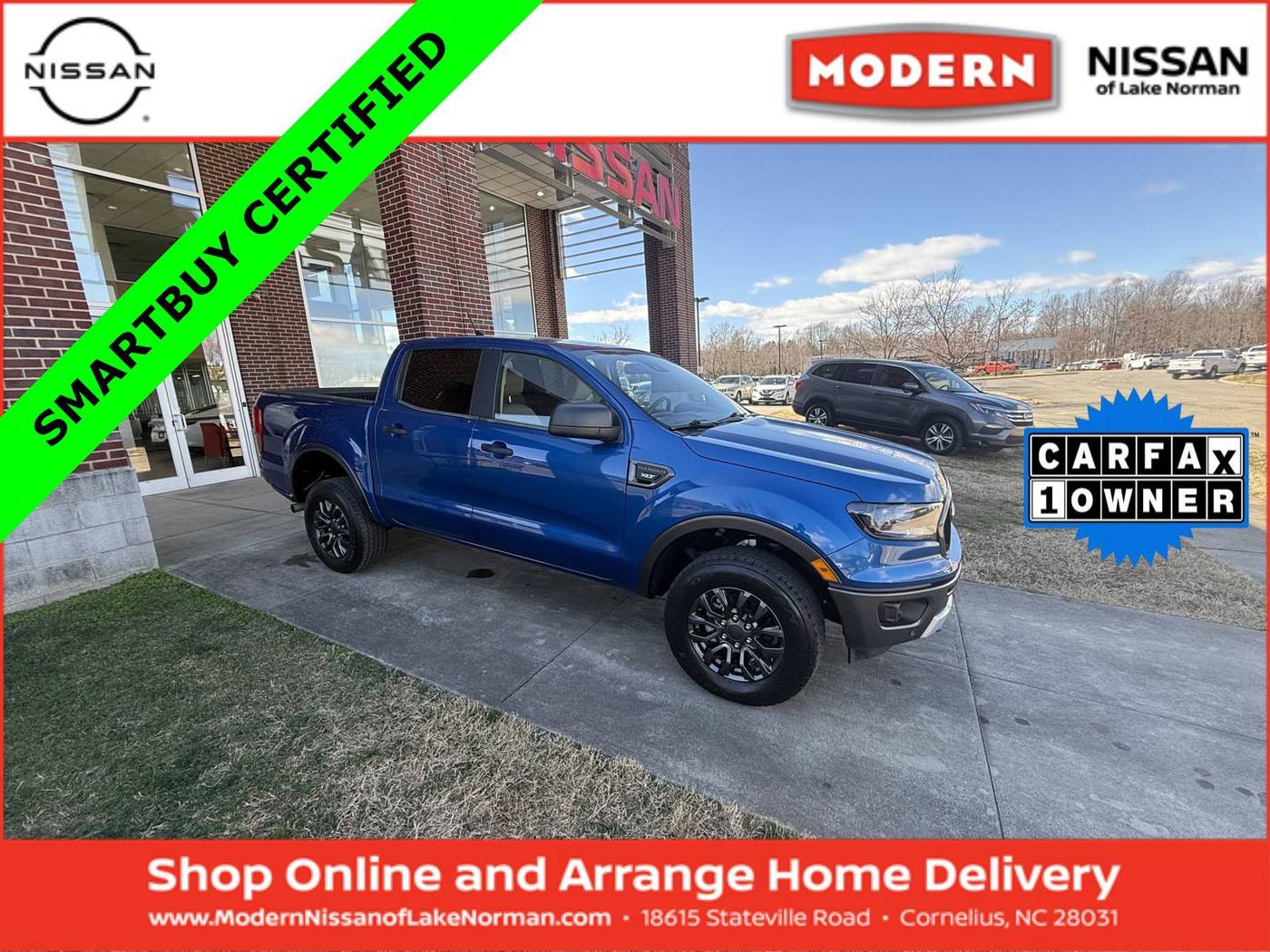 2019 Ford Ranger XLT — Pickup Truck — 25,587 mi — Cornelius, NC
