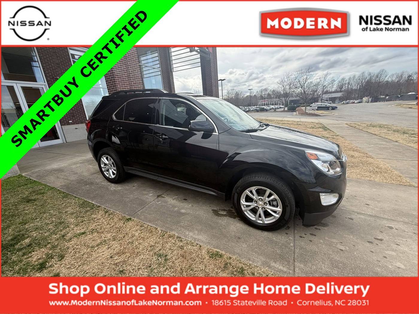 2017 Chevrolet Equinox LT — SUV — 43,199 mi — Cornelius, NC