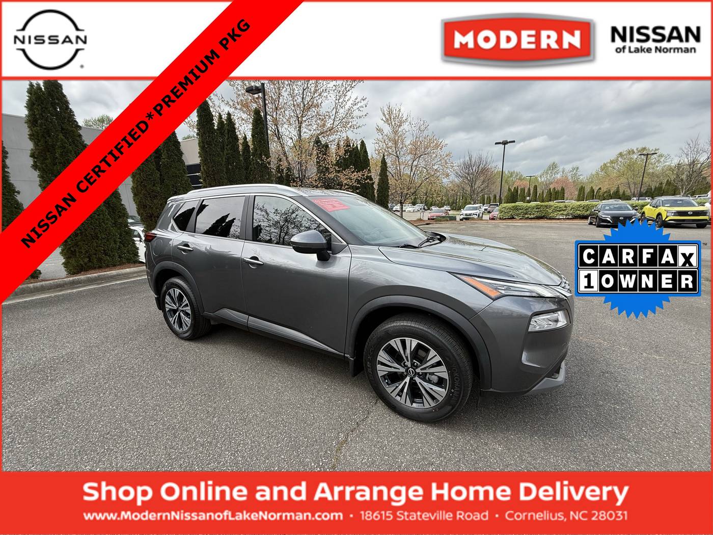 2023 Nissan Rogue SV — SUV — 27,518 mi — Cornelius, NC