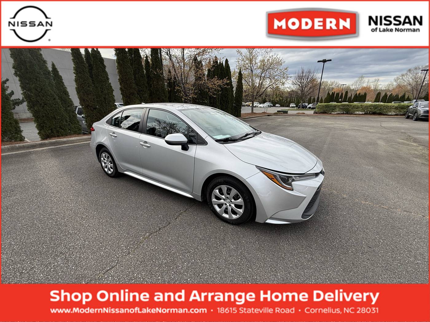 2023 Toyota Corolla LE — Sedan — 55,775 mi — Cornelius, NC