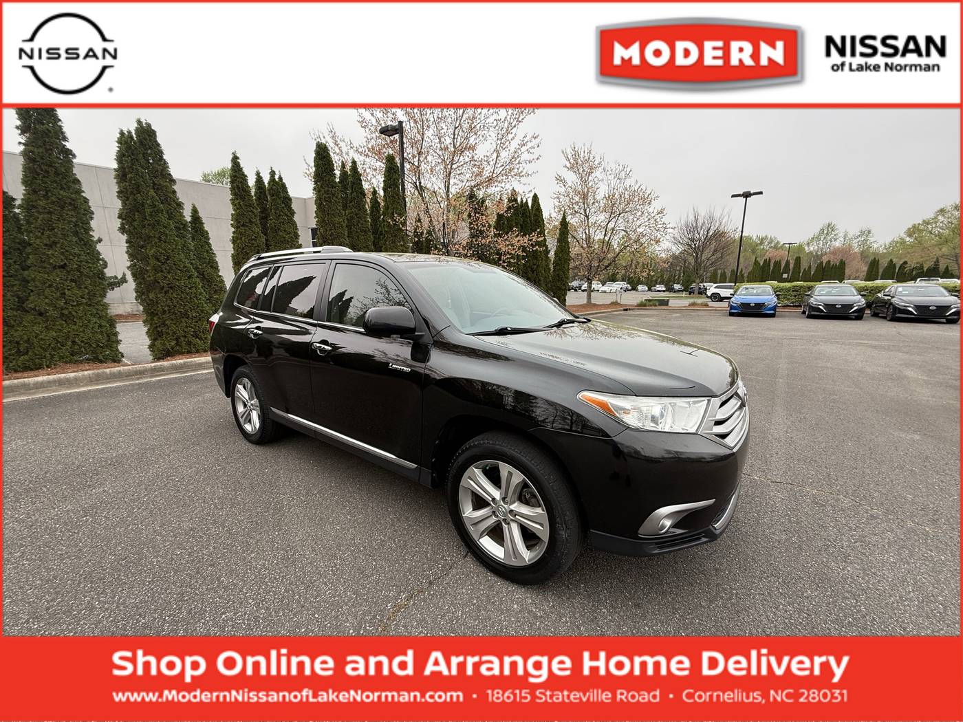 2013 Toyota Highlander Limited — SUV — 164,383 mi — Cornelius, NC
