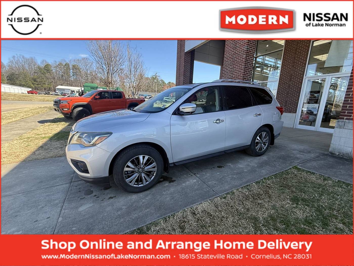 2017 Nissan Pathfinder SL — SUV — 59,999 mi — Cornelius, NC