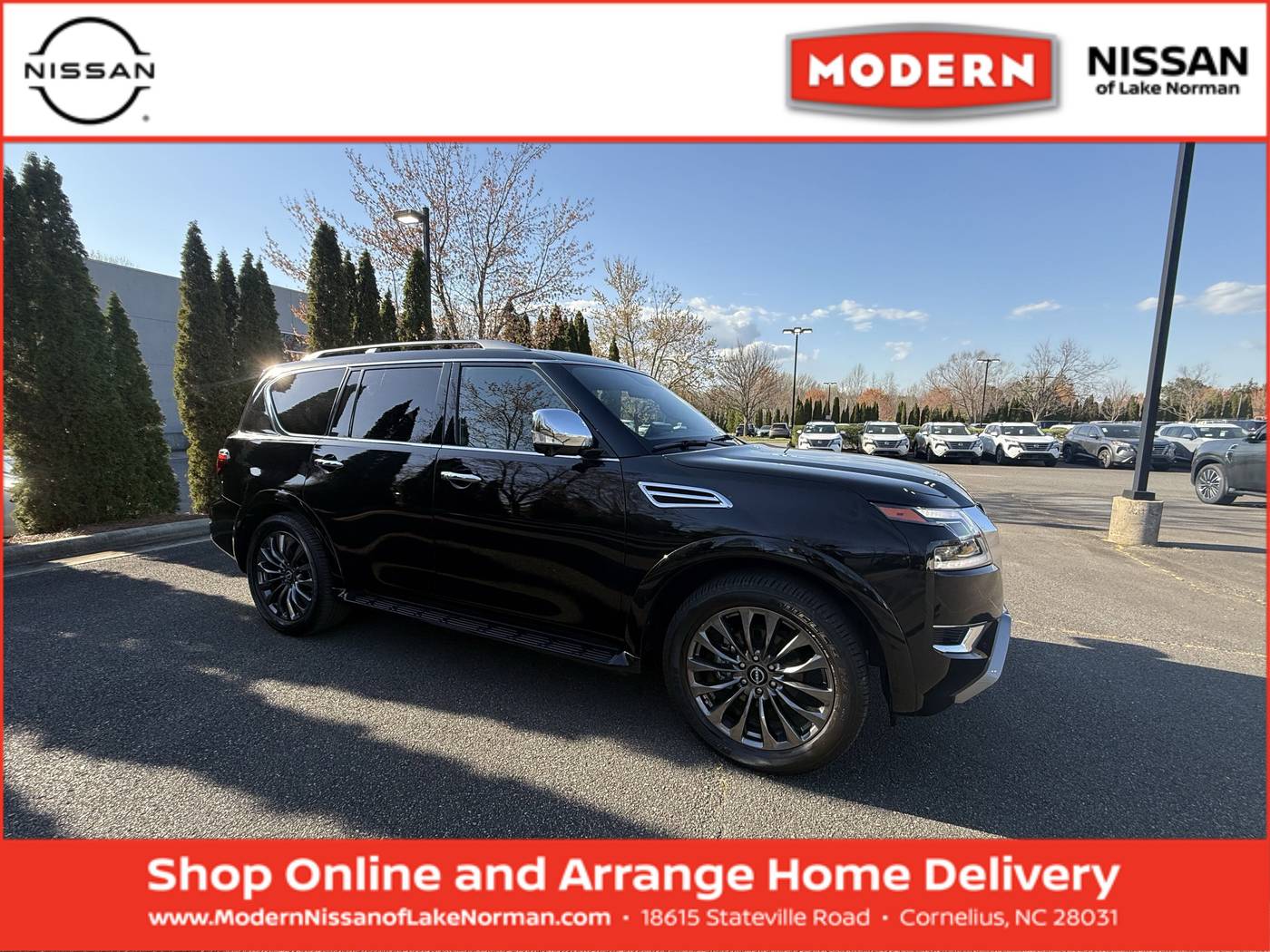 2023 Nissan Armada Platinum — SUV — 55,955 mi — Cornelius, NC