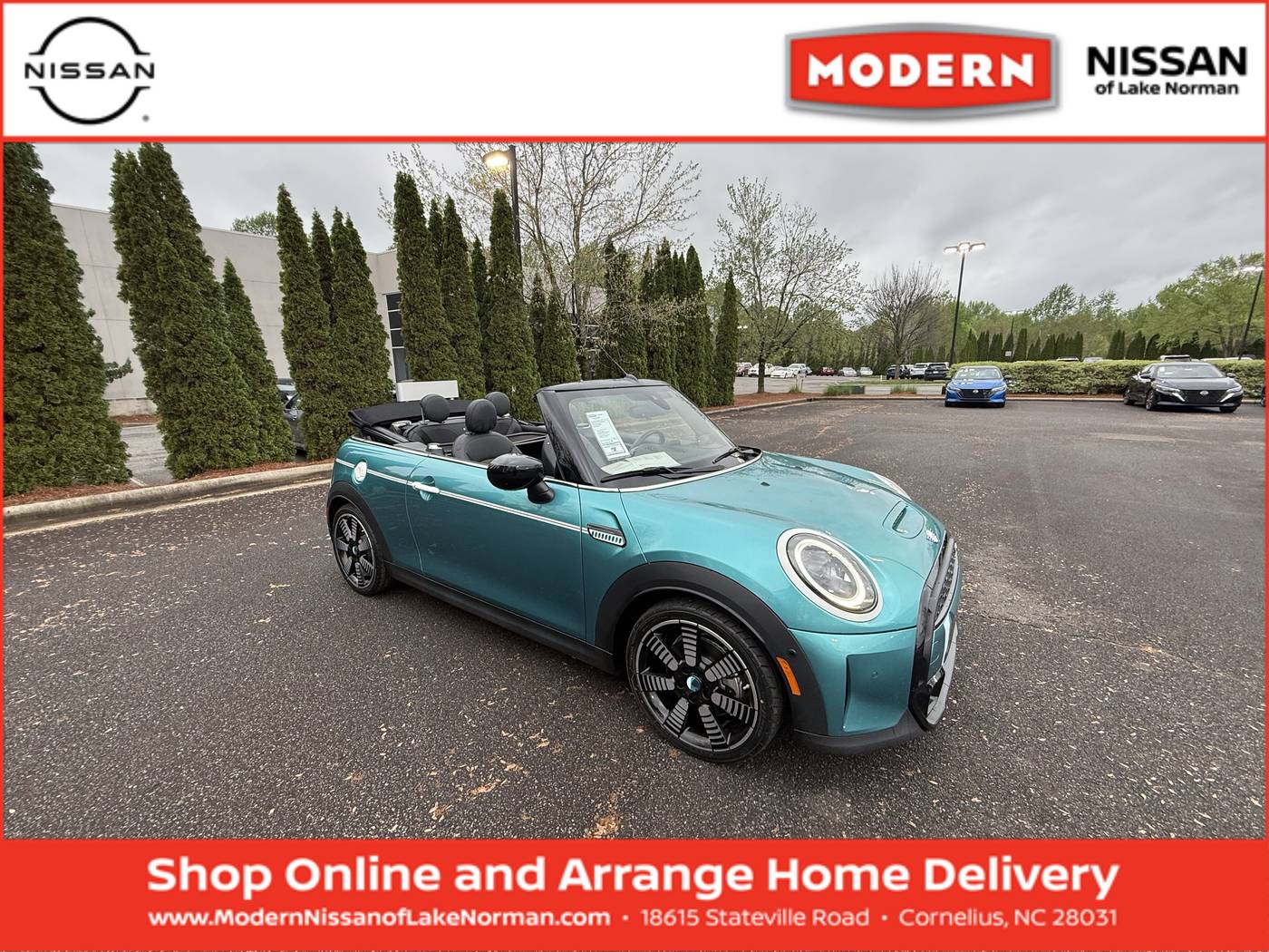 2024 MINI Convertible Cooper S — Convertible — 20,051 mi — Cornelius, NC