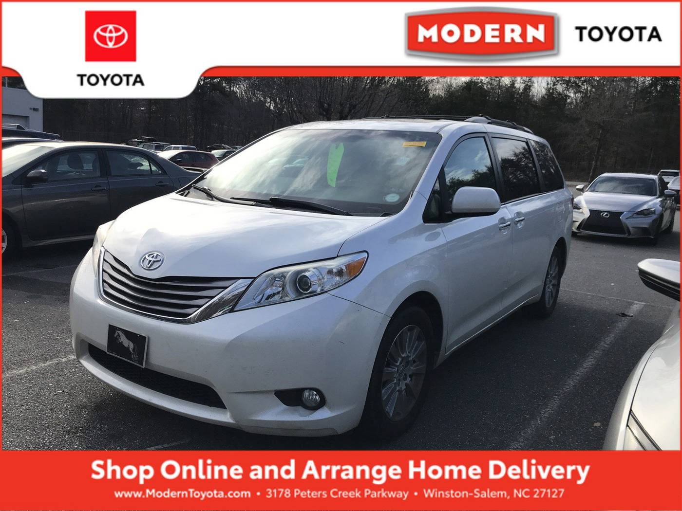2015 Toyota Sienna XLE — Minivan — 132,232 mi — Boone, NC