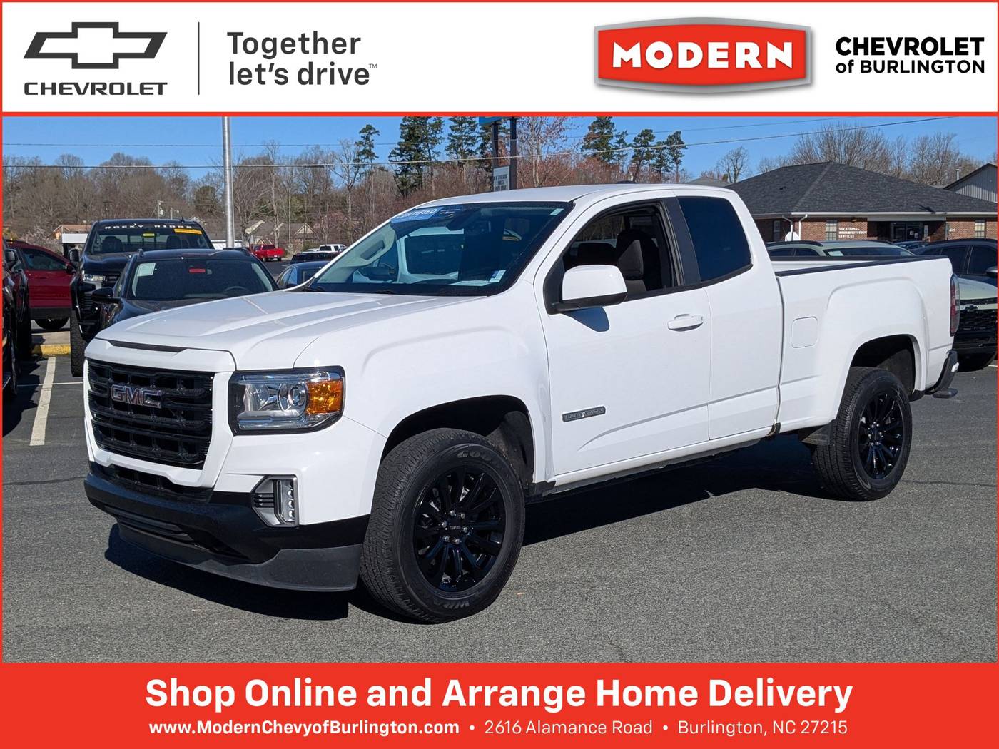 2022 GMC Canyon Elevation — Pickup Truck — 16,681 mi — Boone, NC