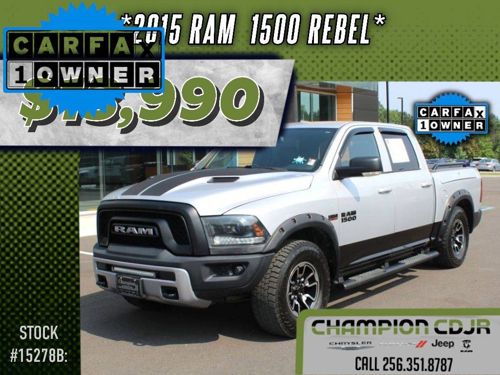 2015 Ram 1500 Rebel — Pickup Truck — 184,808 mi — Decatur, AL