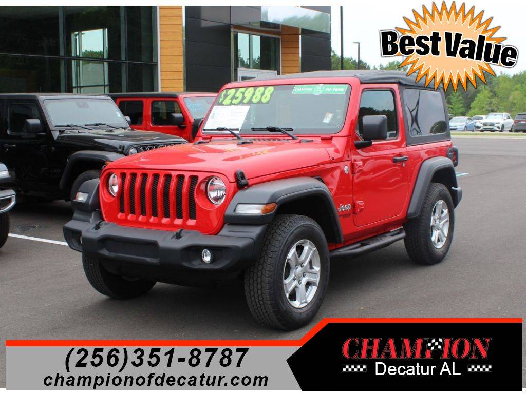 2018 Jeep Wrangler Sport S — SUV — 9,413 mi — Decatur, AL
