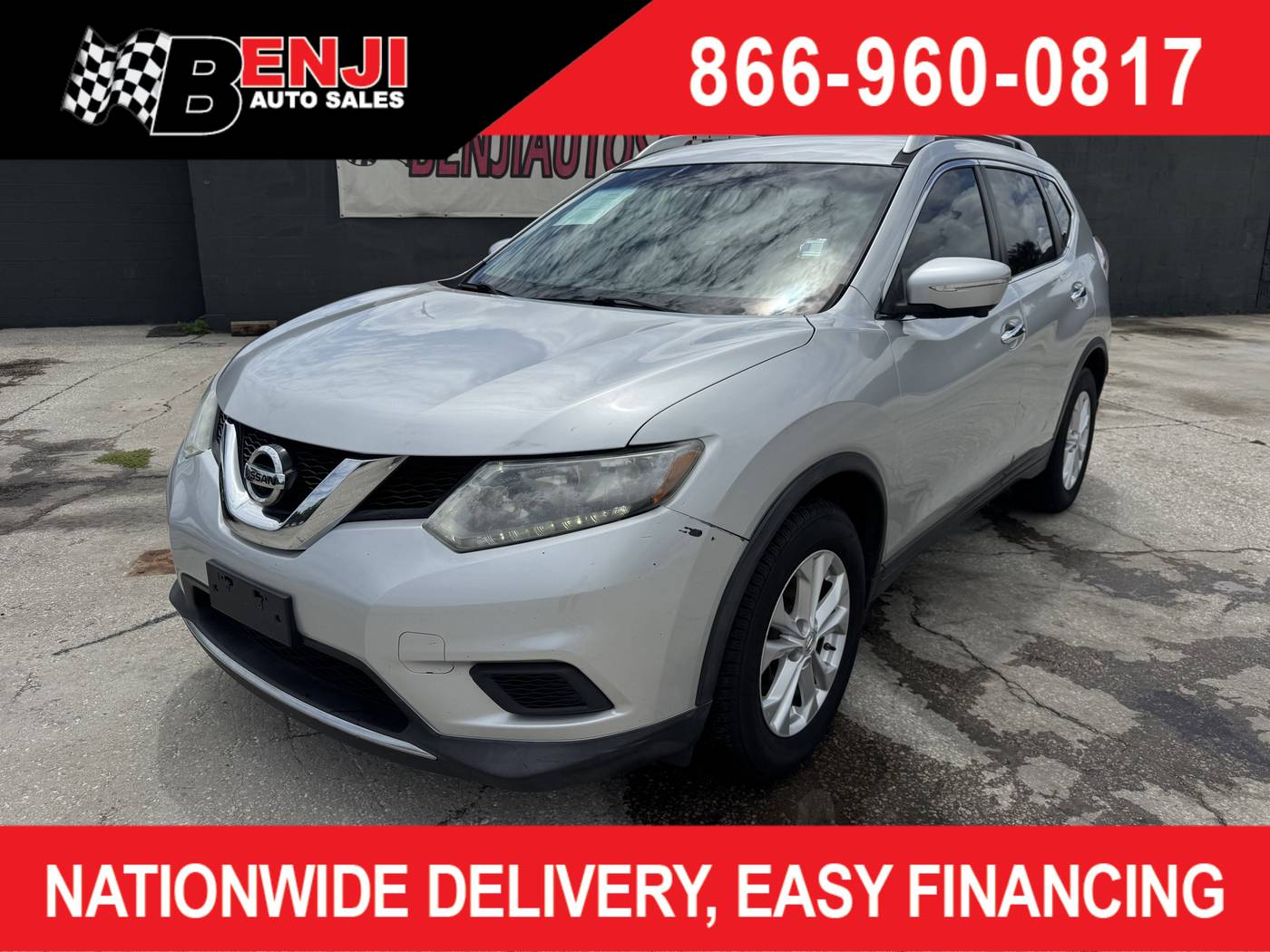 2015 Nissan Rogue SV — SUV — 104,506 mi — Orlando, FL