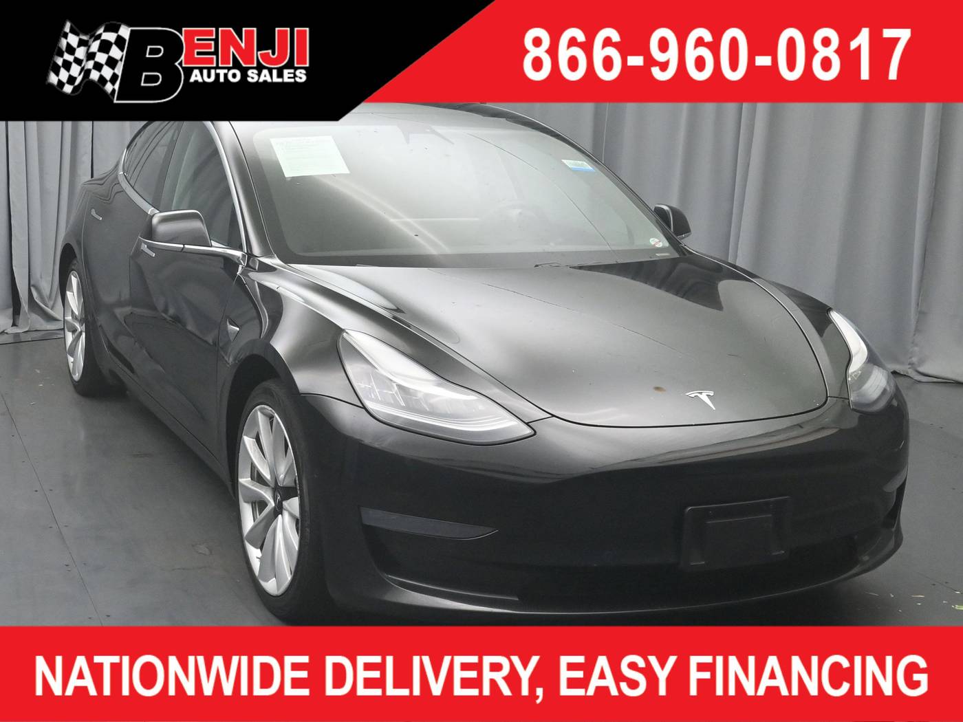 2020 Tesla Model 3 Long Range — Sedan — 155,283 mi — Orlando, FL