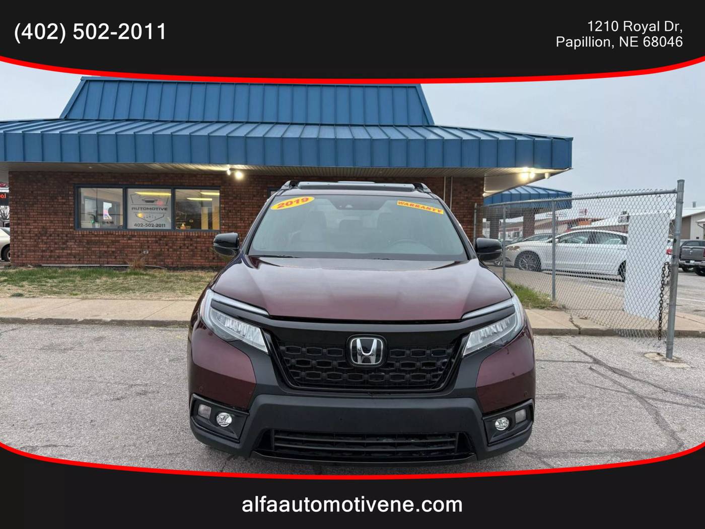 2019 Honda Passport Elite — SUV — 27,242 mi — Papillion, NE