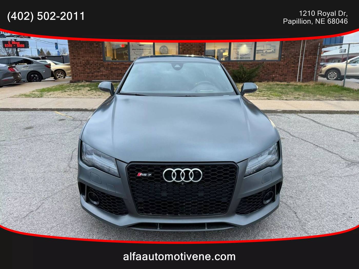 2014 Audi RS 7 Prestige — Hatchback — 141,250 mi — Papillion, NE