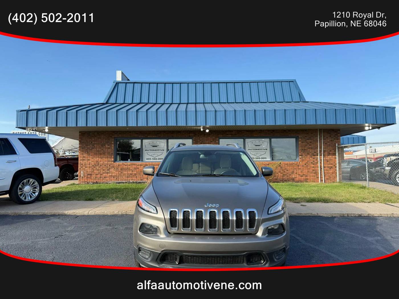 2017 Jeep Cherokee Latitude — SUV — 62,234 mi — Papillion, NE