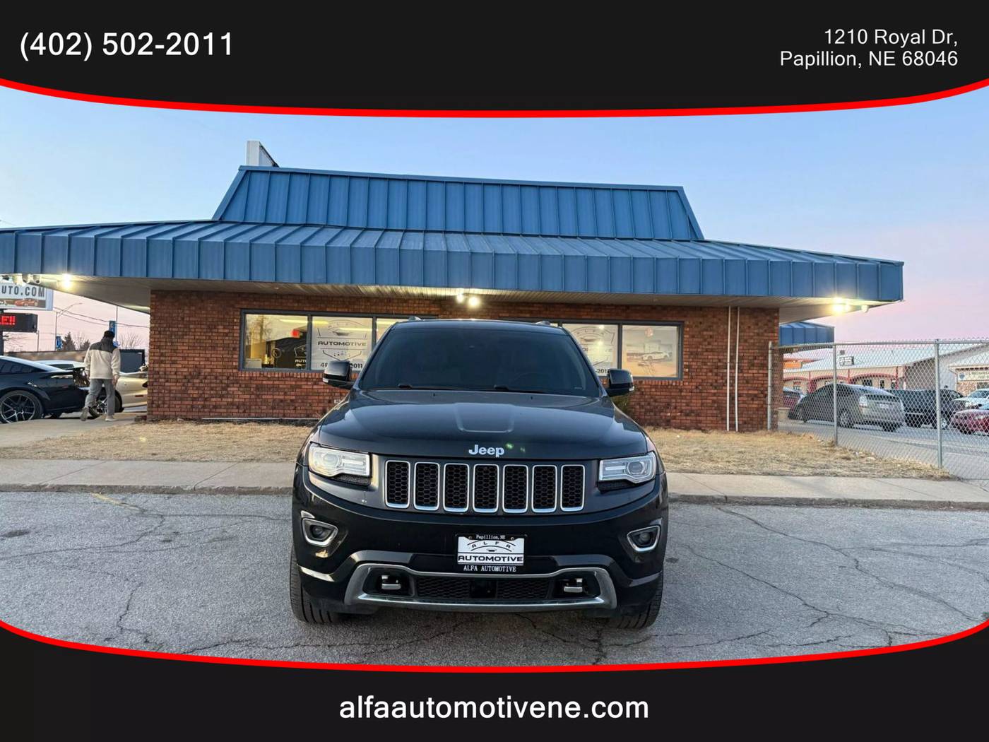 2014 Jeep Grand Cherokee Overland — SUV — 81,636 mi — Papillion, NE