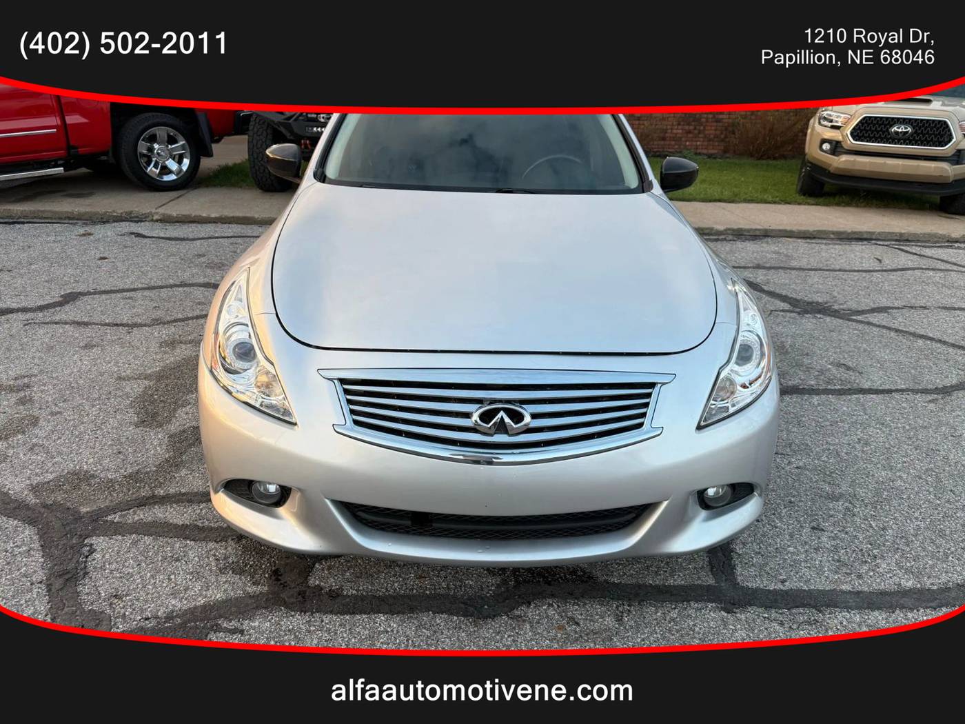 2013 INFINITI G G37x — Sedan — 92,861 mi — Papillion, NE